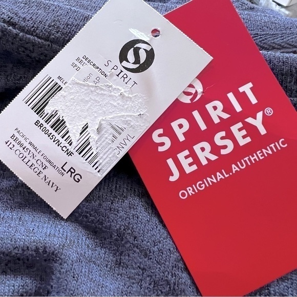 RaRE Spirit Jersey Hawaiian Mele Kalikimaka Spell Out Blue Brushed Jersey NEW - Picture 14 of 14